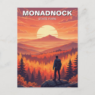 Carte Postale Monadnock New Hampshire Travel