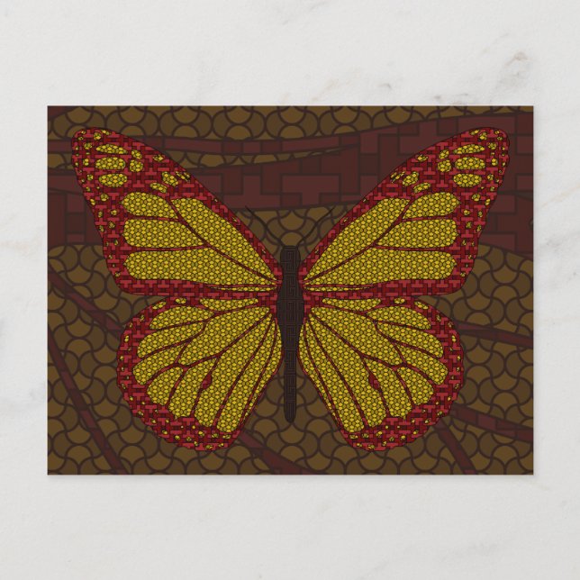 Carte postale Monarque chinoise (Devant)