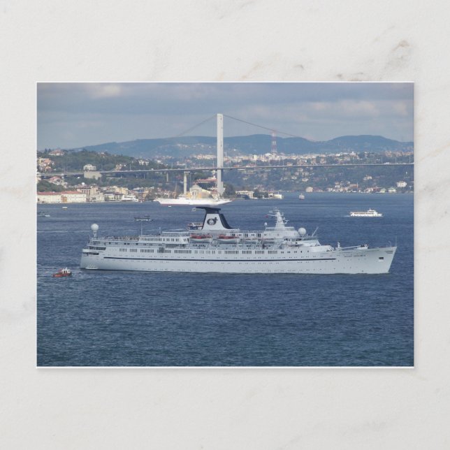 Carte Postale Monarque océanique de ligne de croisière (Devant)