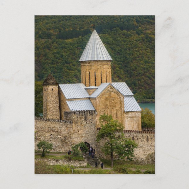 Carte Postale Monastère d'Ananuri Géorgie (Devant)