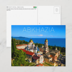 Carte Postale Monastère d'Athos, Novy Afon, Abkhazie Voyage