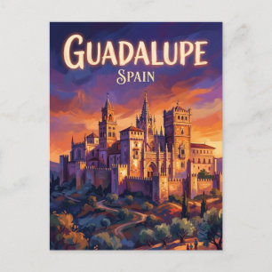 Carte Postale Monastère de Guadalupe Espagne