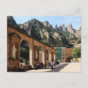 Carte Postale Monastère de Montserrat