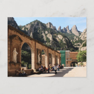 Carte Postale Monastère de Montserrat