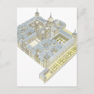 Carte Postale Monastère de San Lorenzo El Real de El Escorial.