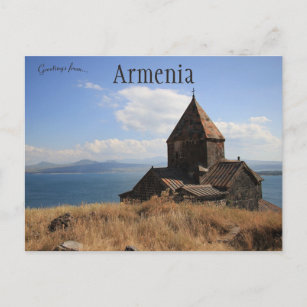 Carte Postale Monastère de Sevanavank en Arménie