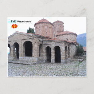 Carte Postale Monastère de St. Naum, FYR Macédoine.