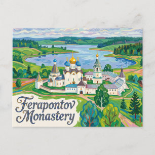 Carte Postale Monastère Ferapontov Russie