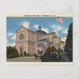 Carte Postale Monastère franciscain, Washington D.C.
