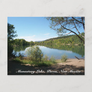 Carte Postale Monastère Lake, Nouveau-Mexique