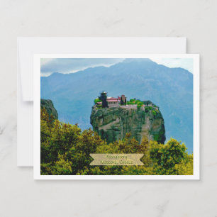 Carte Postale Monastère, Météora, Grèce