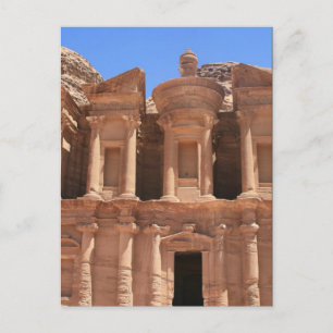 Carte Postale monastère porte de petra