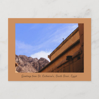 Carte Postale Monastère Sainte-Catherine, Sud Sinaï, Egypte