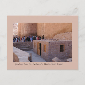 Carte Postale Monastère Sainte-Catherine, Sud Sinaï, Egypte