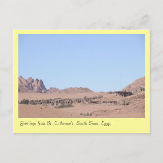 Carte Postale Monastère Sainte-Catherine, Sud Sinaï, Egypte