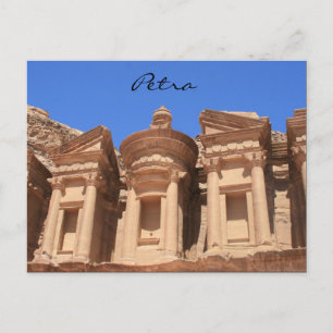 Carte Postale monastère soleil pétrée