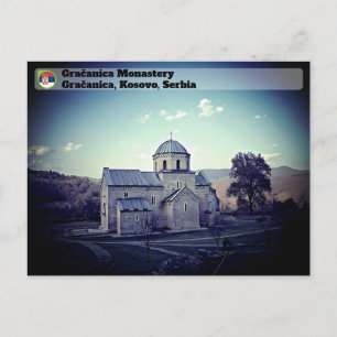 Carte Postale MONASTÈRES SERBES - Monastère de Gračanica