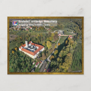 Carte Postale MONASTÈRES SERBES - Monastère de Krušedol