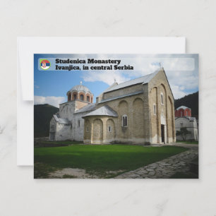 Carte Postale MONASTÈRES SERBES - Monastère de Studenica