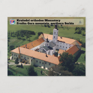 Carte Postale MONASTÈRES SERBES - Monastère orthodoxe de Krušedo