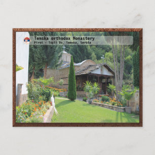 Carte Postale MONASTÈRES SERBES - Monastère orthodoxe de Temska 