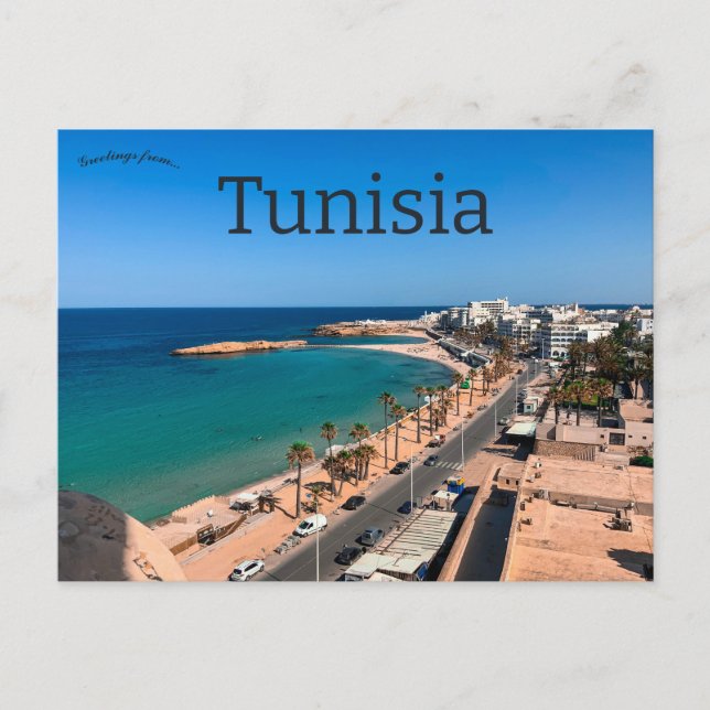 Carte Postale Monastir Tunisie (Devant)