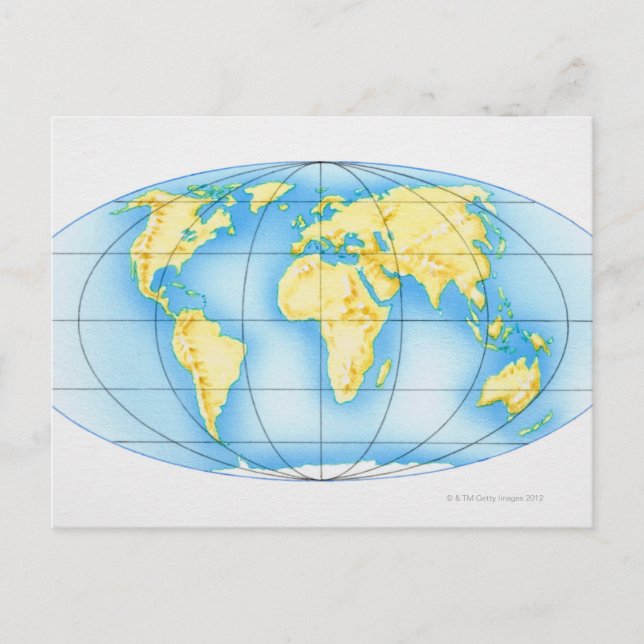 Carte Postale Monde (Devant)