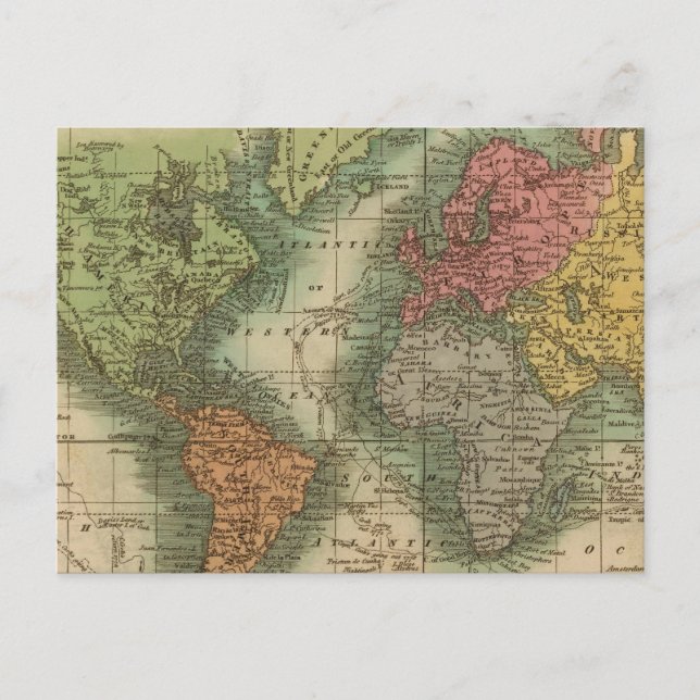 Carte Postale Monde 4 (Devant)