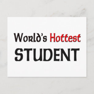 Carte Postale Monde des étudiants les plus chauds