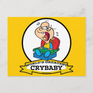 CARTE POSTALE MONDE LE PLUS GRAND DESSIN CRYBABY