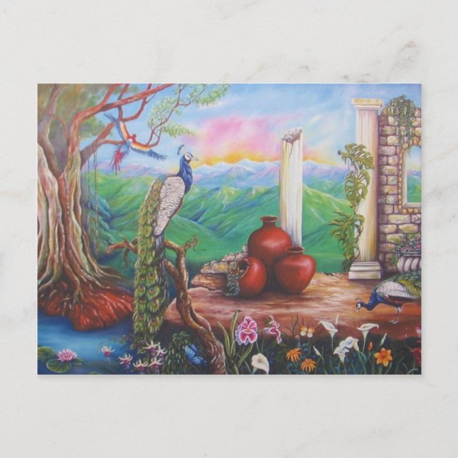 Carte Postale Monde perdu (Devant)