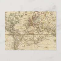 Monde sur la projection de Mercator