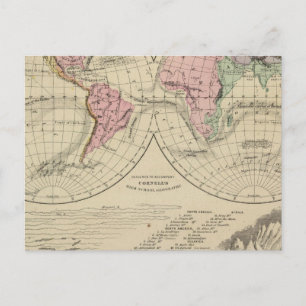 Carte Postale Monde, systèmes fluviaux