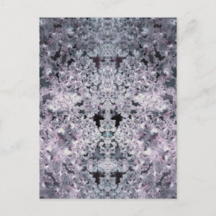 Carte Postale Monde Violet