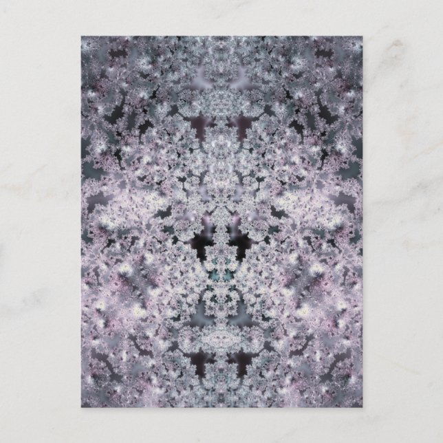 Carte Postale Monde Violet (Devant)