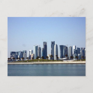 Carte Postale Mondern Cityscape -Doha en 2012