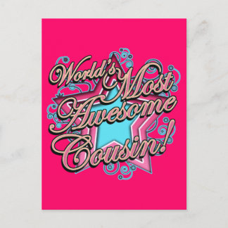 Carte Postale Mondes les plus merveilleux Cousin