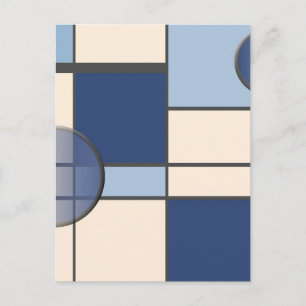 Carte Postale Mondrian