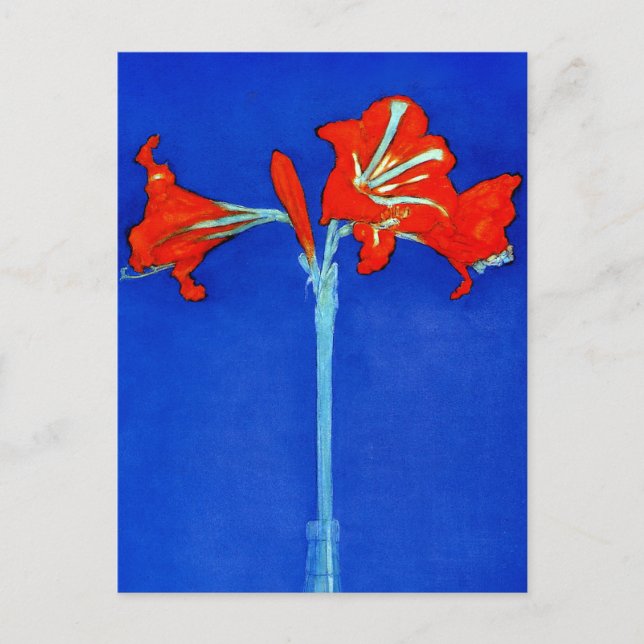 Carte postale Mondrian Amaryllis (Devant)