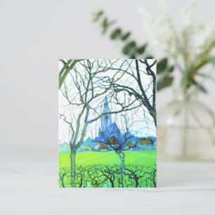 Carte Postale Mondrian - Église Saint-Jacques par Piet Mondrian