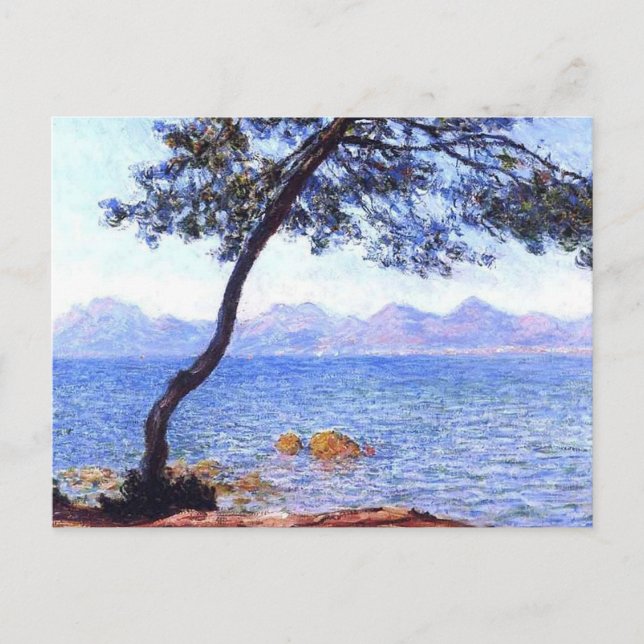Carte Postale Monet Antibes (Devant)
