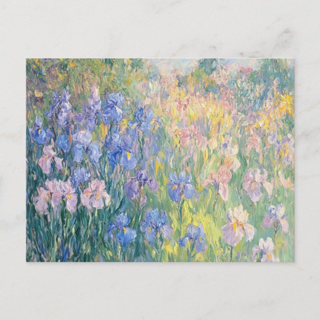 Carte postale Monet Art Vintage (Devant)