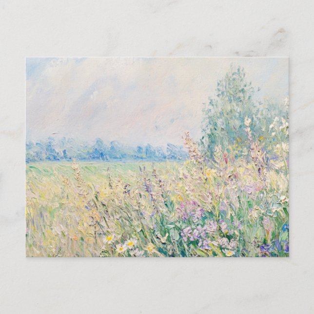 Carte postale Monet Art Vintage (Devant)