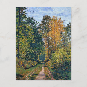 Carte Postale Monet - Chemin en bois