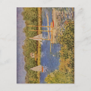 Carte Postale Monet, Claude Das Seinebecken bei Argenteuil 1874