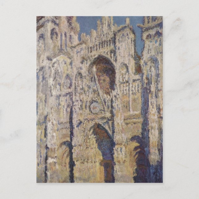 Carte Postale Monet, Claude Kathedrale von Rouen (Das Portal und (Devant)
