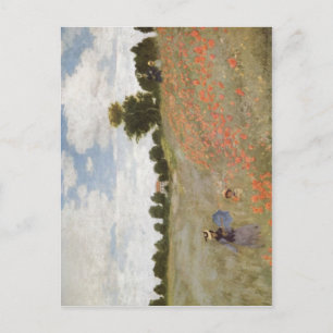 Carte Postale Monet, Claude Mohnblumen 1873 Technique ? l auf Le