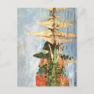 Carte Postale Monet, Claude R ? gate ? Argenteuil Regatta bei Ar