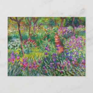 Carte Postale Monet Iris