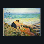 Carte Postale Monet - La Maison des douanes, effet du matin<br><div class="desc">La Maison des Douanes,  effet du matin,  peinture d'art de l'impressionniste Claude Monet</div>